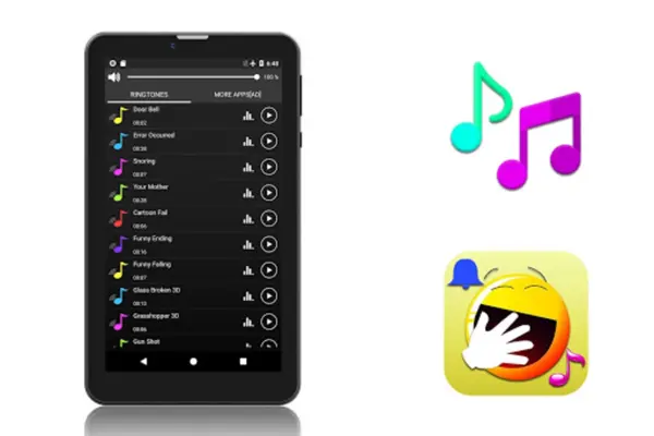 Funny Ringtones android App screenshot 1